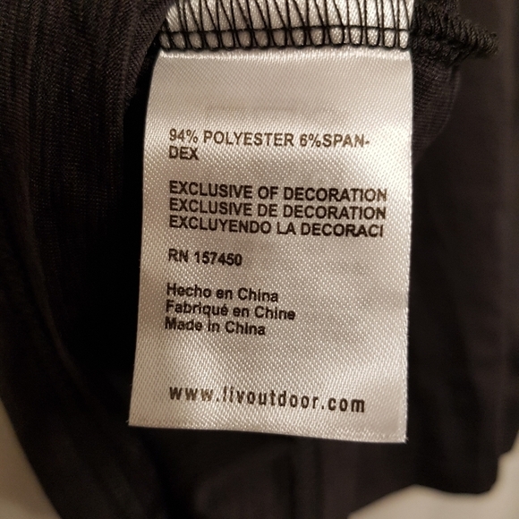 LIV Life Integrity women's size Medium Earth hoodie black - Picture 6 of 7